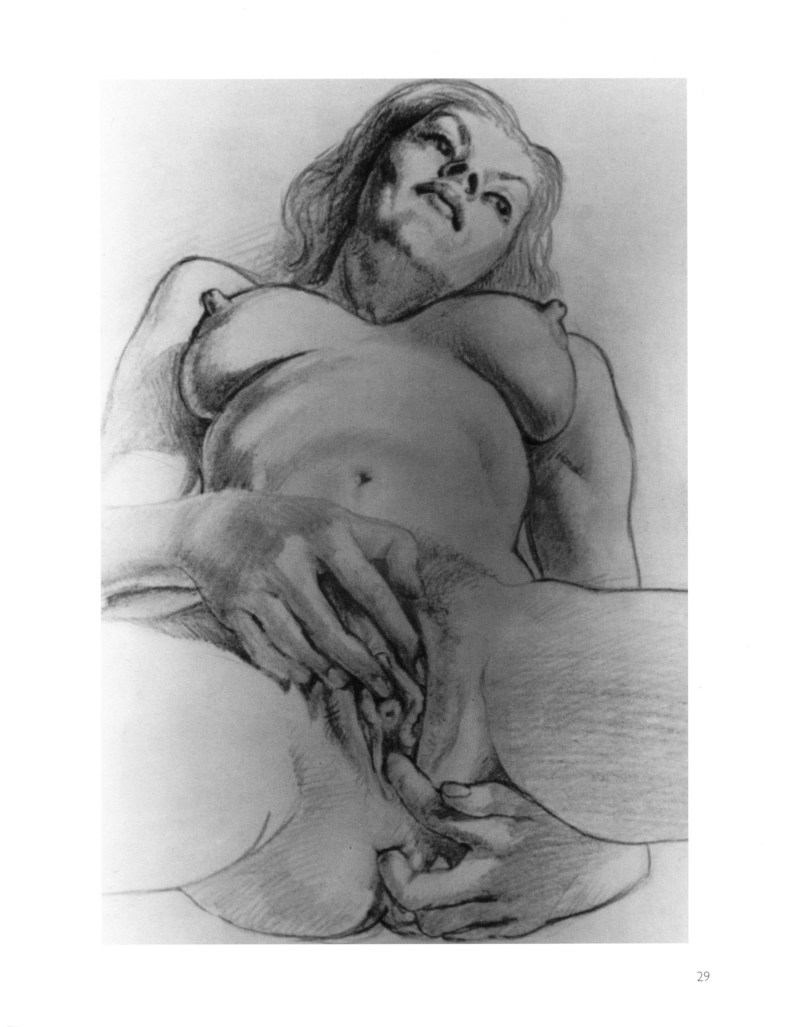 Female masturbation drawings