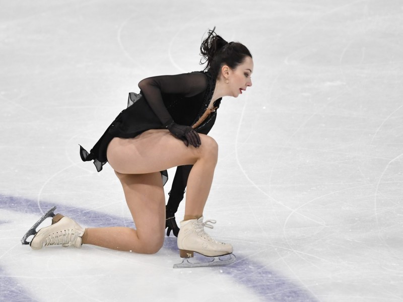 Skater Elizaveta Tuktamysheva Maxim