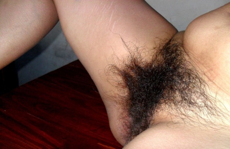 The most hairy female pubis