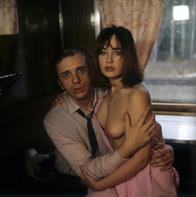 Larisa Guzeeva in the film sleeping car