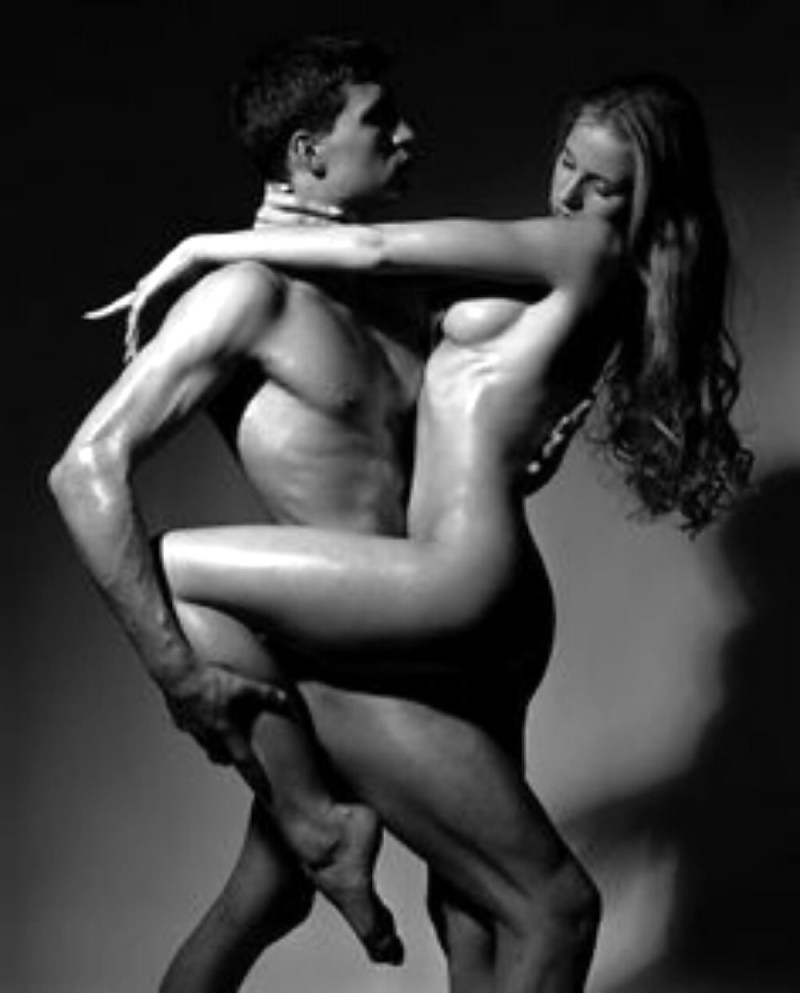 Erotic photo shoot of the couple