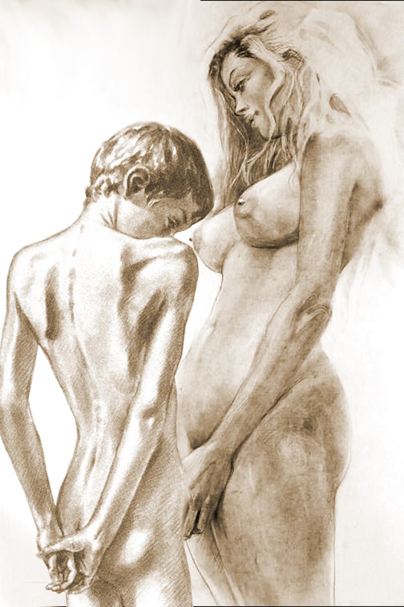 Erotic drawing