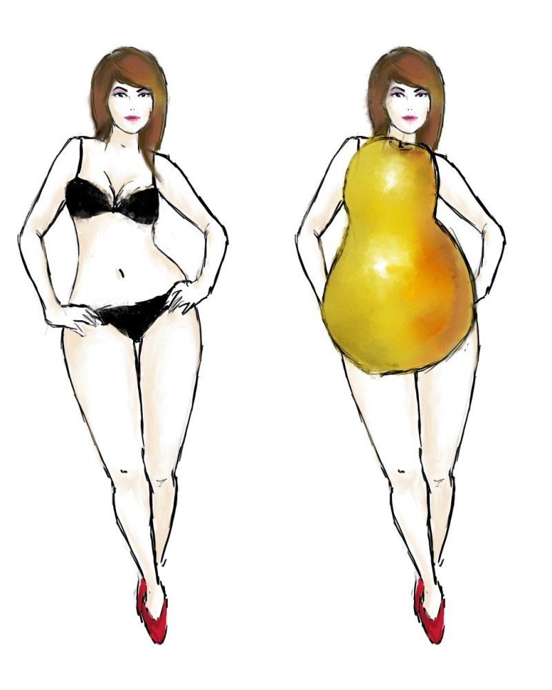 Figures of weight loss 3D