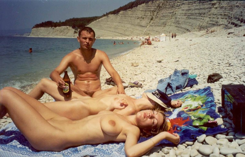 Naked beach in Crimea fuck