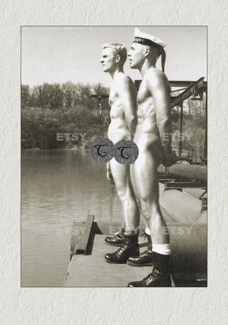 Naked Soviet soldiers