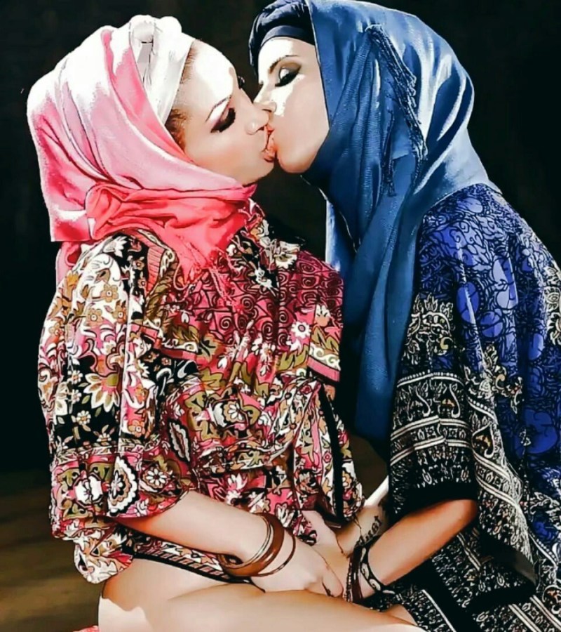 Erotic girls in a hijab