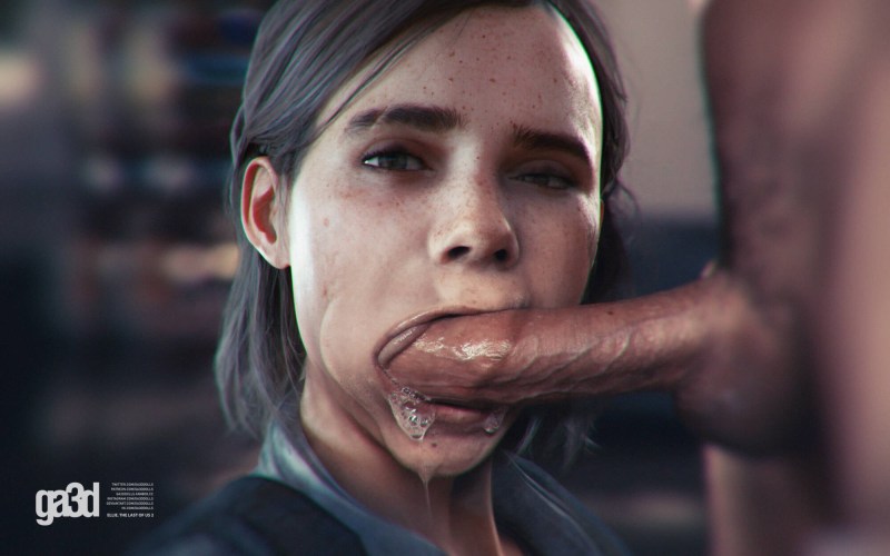 Sarah Sarah The Last of Us Dog Hentai