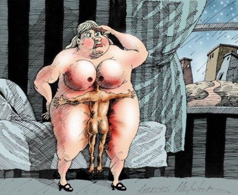 Funny erotic caricatures