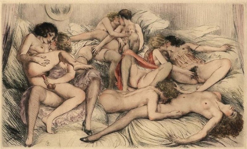 Ancient erotic paintings