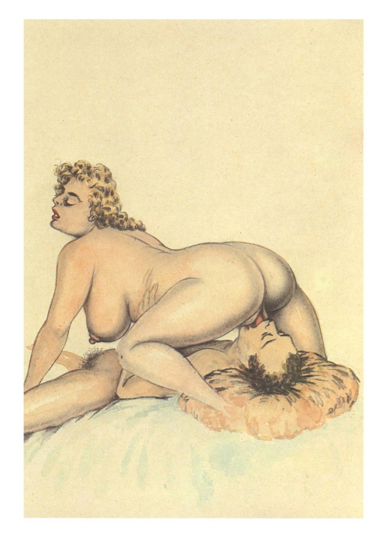 Johann Nepumuk Geiger Erotic paintings