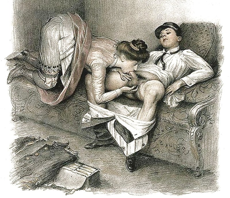 Pornographic illustrations