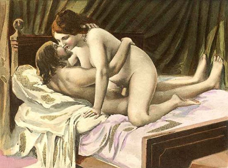 Pornography in artistic paintings