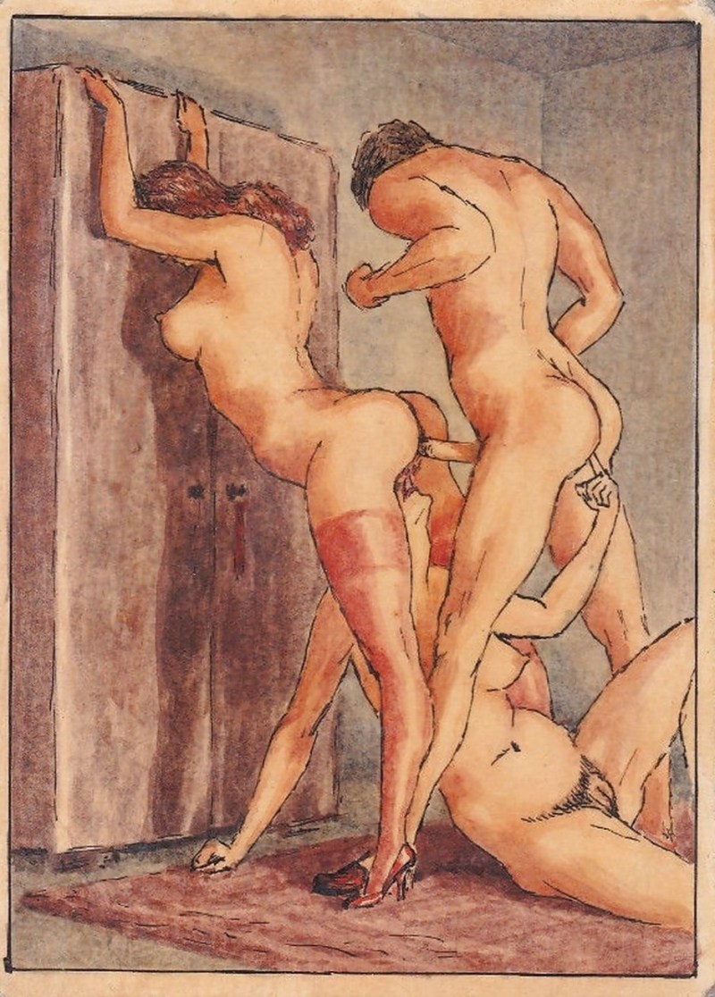 Pornographic paintings