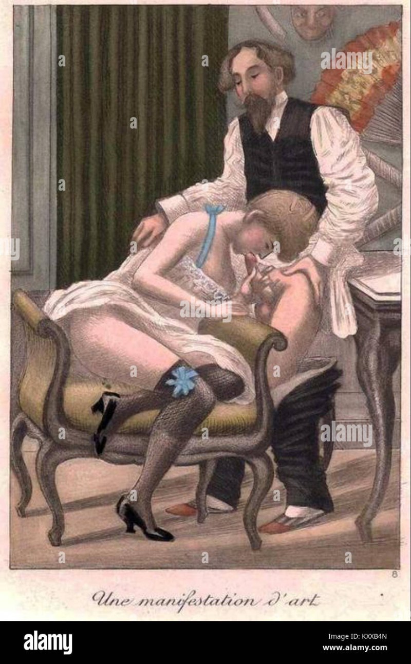 Erotic drawings of the 19th century