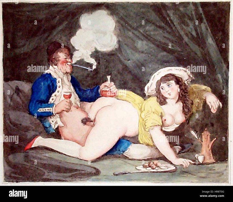 Thomas Rowlandson Erotic paintings