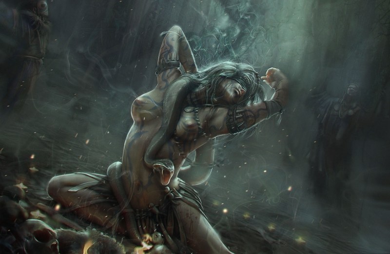 Erotic fantasy art