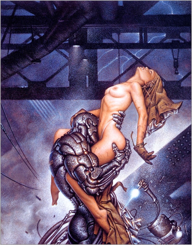 Naked women in science fiction