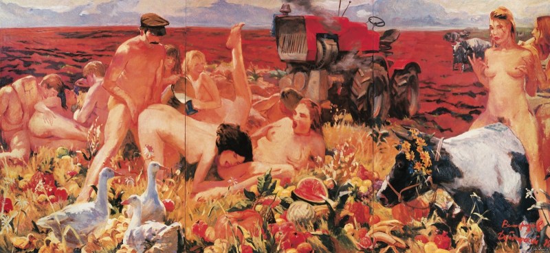 Nude in the art of socialist realism