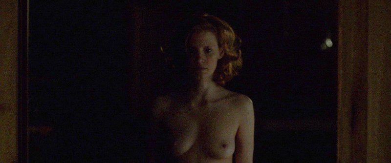 Jessica Chastain breast