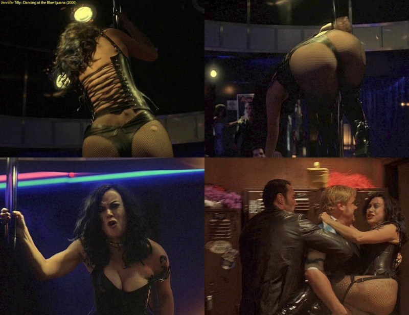 Jennifer Tilly striptease